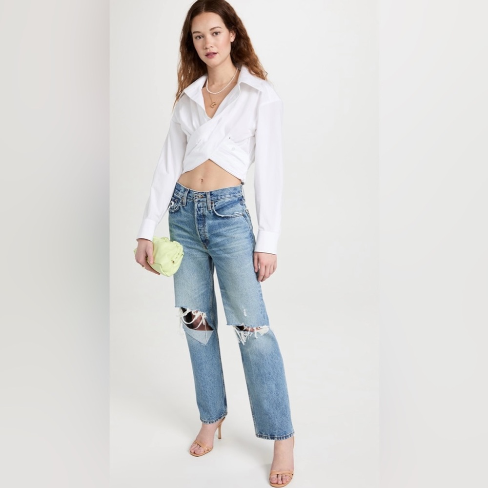 REDONE 90’s Crop Low Slung